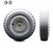 Service Caster SCC- 12" x 3.5" Gray Pneumatic Wheel Only with 4" Centered Hub and Ball Bearings SCC-FPB350-6C-GRAY-BRGKIT - alternate 1